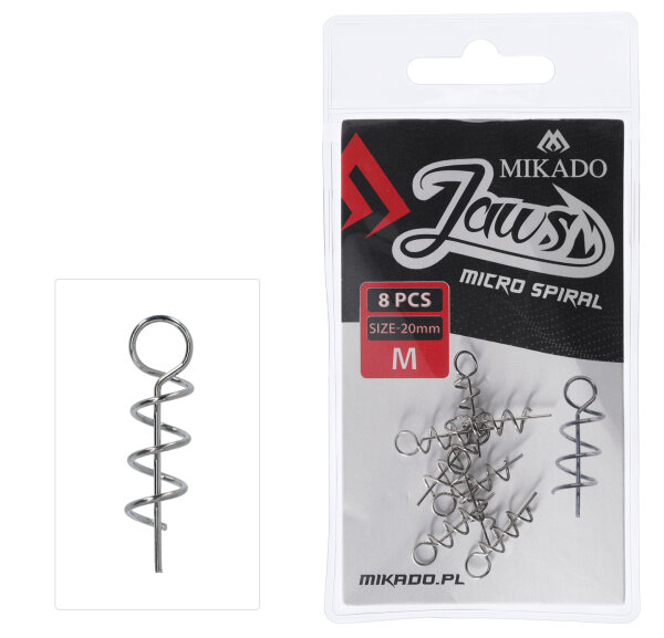 Mikado JAWS Micro Spiral S - 15mm - 8 Stck.