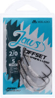 Mikado JAWS OFFSET WITH SCREW AND LEAD 10g NR. 4/0 - 3 Stck.