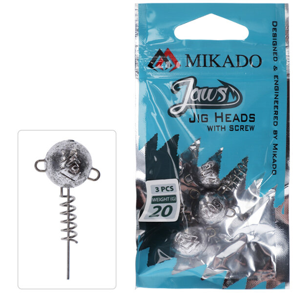 Mikado JAWS JIG HEAD WITH SCREW