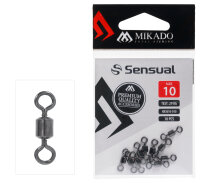Mikado - SENSUAL - OFFSET BIG EYE HAKEN NR. 4 BN - 5 Stck.