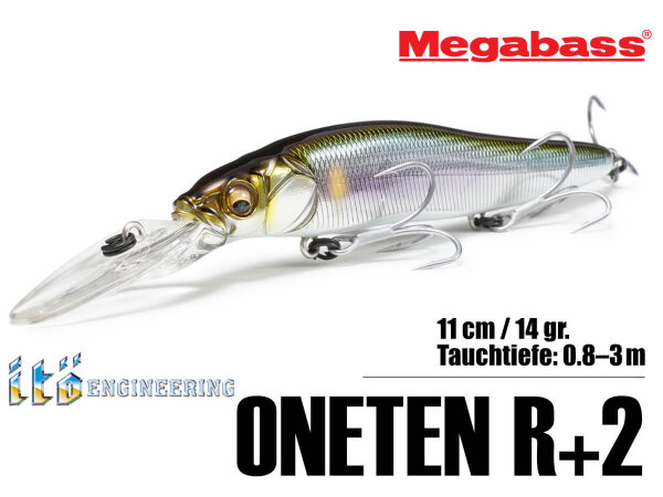 Megabass ONETEN R+2 / 11cm