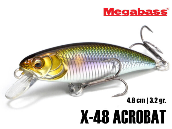 Megabass X-48 ACROBAT / 4.8cm