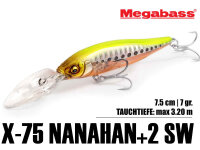 Megabass X-75 NANAHAN+2 SW / 7.5cm