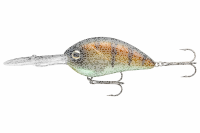 Daiwa STEEZ C400 F-DR Crankbait Ghost Baby Gill