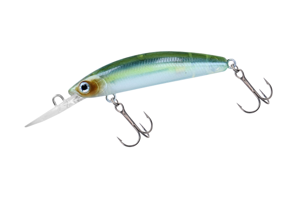 Daiwa Steez Double Clutch | 50SP Natural Ghost Shad