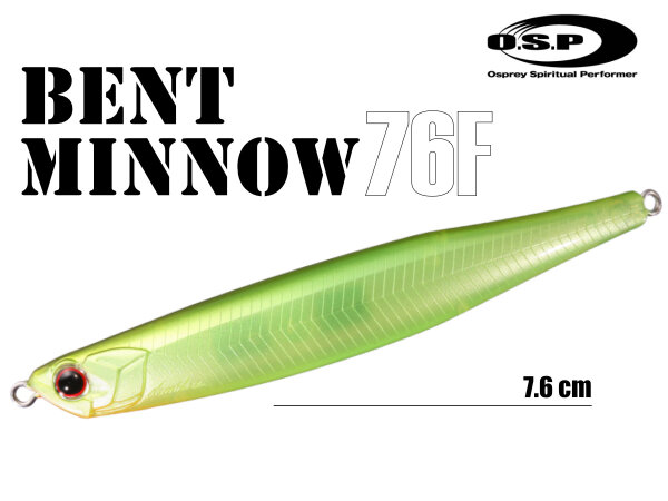 O.S.P. Bent Minnow 76F / 7.6cm