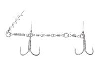 Daiwa Prorex Screw-In Swivel Assist Stinger Drilling L - 3/0+2/0