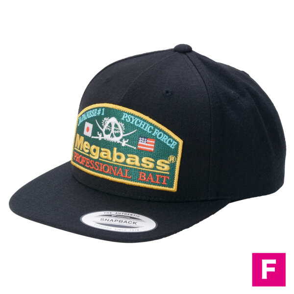 MEGABASS CAP PSYCHIC SNAPBACK BLACK/GREEN