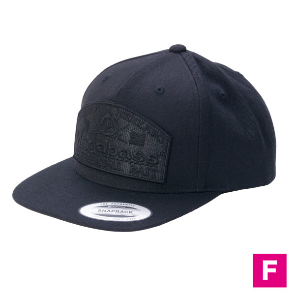 MEGABASS CAP PSYCHIC SNAPBACK BLACKOUT