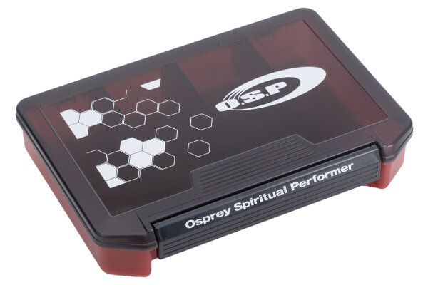 O.S.P Tool Case 3010NDM Box Black/Red/Clear