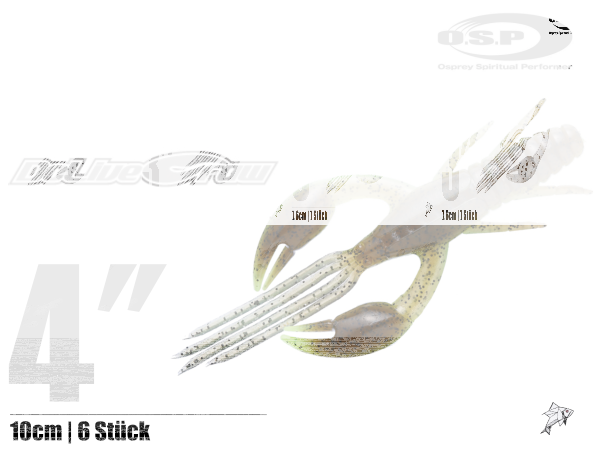 O.S.P. DoLive Craw 4" / ca.10cm