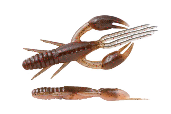 O.S.P. DoLive Craw 3" / ca.7.6cm GREEN PUMPKIN RED/NATURAL ORANGE TW108