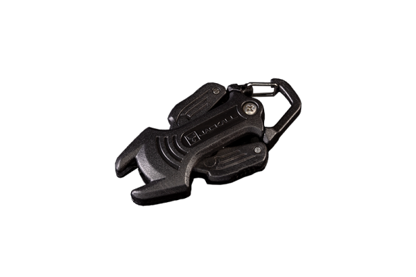 JACKALL BANK SCISSORS/Schere/Linecutter black/schwarz