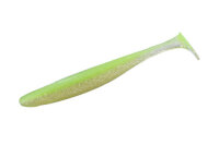 O.S.P. DoLive Shad 4.5" / ca.11.4cm Lime Chart Back Shiner TW184