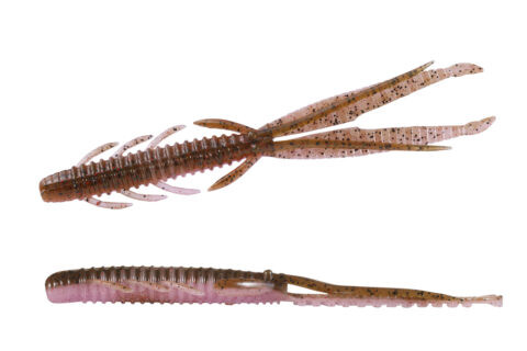 O.S.P. DoLive Shrimp 3" / ca.7.6cm GRÜNE KÜRBIS / ROSA & ROTE FRAKE TW155