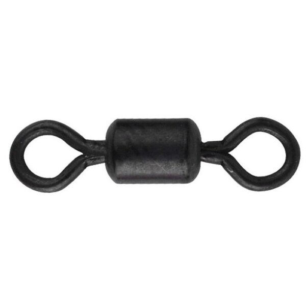 SPRO Matte Black Rolling Swivel/Wirbel