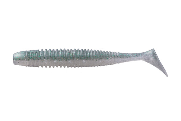 O.S.P. HP Shadtail 2.5″ / ca.6.4cm GREEN SUNDER/GREEN FLAKE TW169