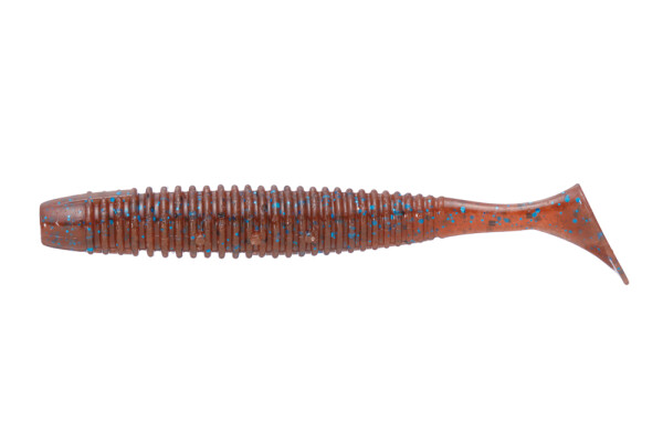 O.S.P. HP Shadtail 2.5″ / ca.6.4cm SCUPPERNONG BLUE FLAKE W034