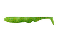JACKALL AMMONITE SHAD 3.0" / ca.7.62cm CHART/LIME CHART FLAKE