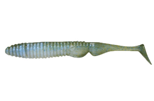 JACKALL AMMONITE SHAD 3.0" / ca.7.62cm MELON BLUE/CLEAR PEARL