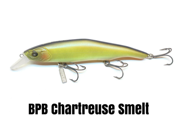 NISHINE LURE WORKS Erie 115SD BPB Chatreuse Smelt