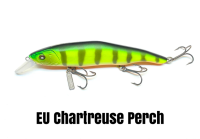 NISHINE LURE WORKS Erie 115SD EU Chartreuse Perch