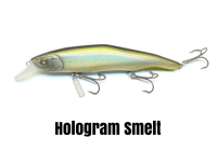 NISHINE LURE WORKS Erie 115SD Wobbler/Jerkbait Hologram Smelt