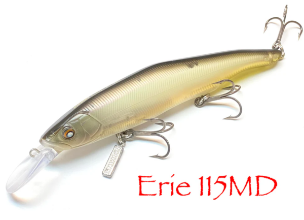 NISHINE LURE WORKS Erie 115MD Wobbler/Jerkbait