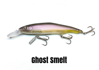 NISHINE LURE WORKS Erie 115MD Wobbler/Jerkbait Ghost Smelt