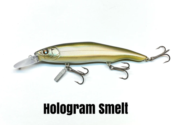 NISHINE LURE WORKS Erie 115MD Wobbler/Jerkbait Hologram Smelt
