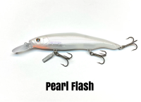 NISHINE LURE WORKS Erie 115MD Wobbler/Jerkbait Pearl Flash