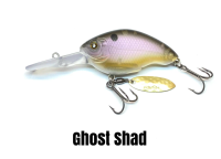 NISHINE LURE WORKS Baby Chippawa DD Blade Ghost Shad