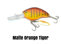 NISHINE LURE WORKS Baby Chippawa DD Blade Matte Orange Tiger