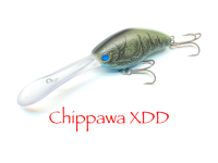 NISHINE LURE WORKS Chippawa XDD SHAD (EXTRA DEEP DIVER)
