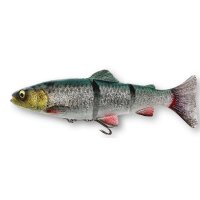 Savage Gear 4D Line Thru Trout 15cm/40g Green/Silver