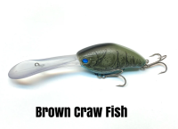 NISHINE LURE WORKS Chippawa XDD SHAD (EXTRA DEEP DIVER) Brown Craw Fish