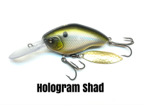 NISHINE LURE WORKS Chippawa DD Blade (Deep Dive) Hologram Shad