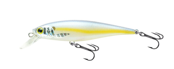Silver Cheek Chartreuse Shad